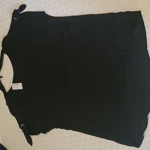 Black Womens Chiffon Blouse